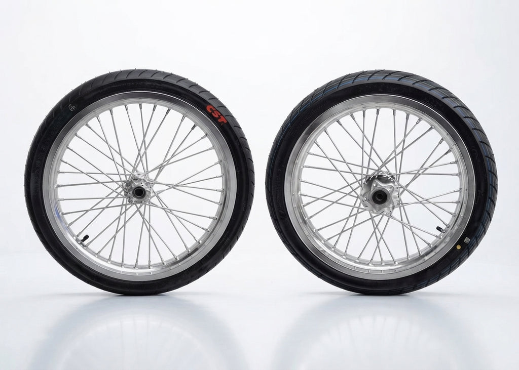 CHROME CST SUPERMOTO WHEELSET FOR SUR-RON (LBX)