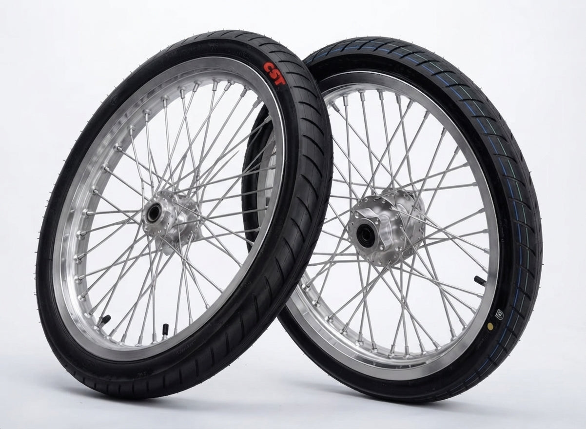 CHROME CST SUPERMOTO WHEELSET FOR SUR-RON (LBX)