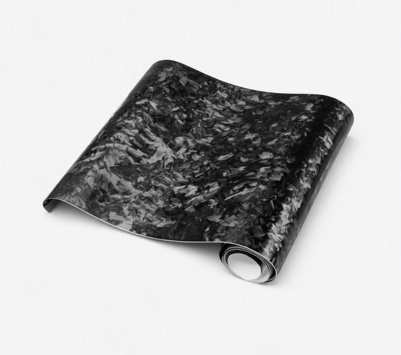 MATTE FORGED CARBON FIBER WRAP 30X202 CM