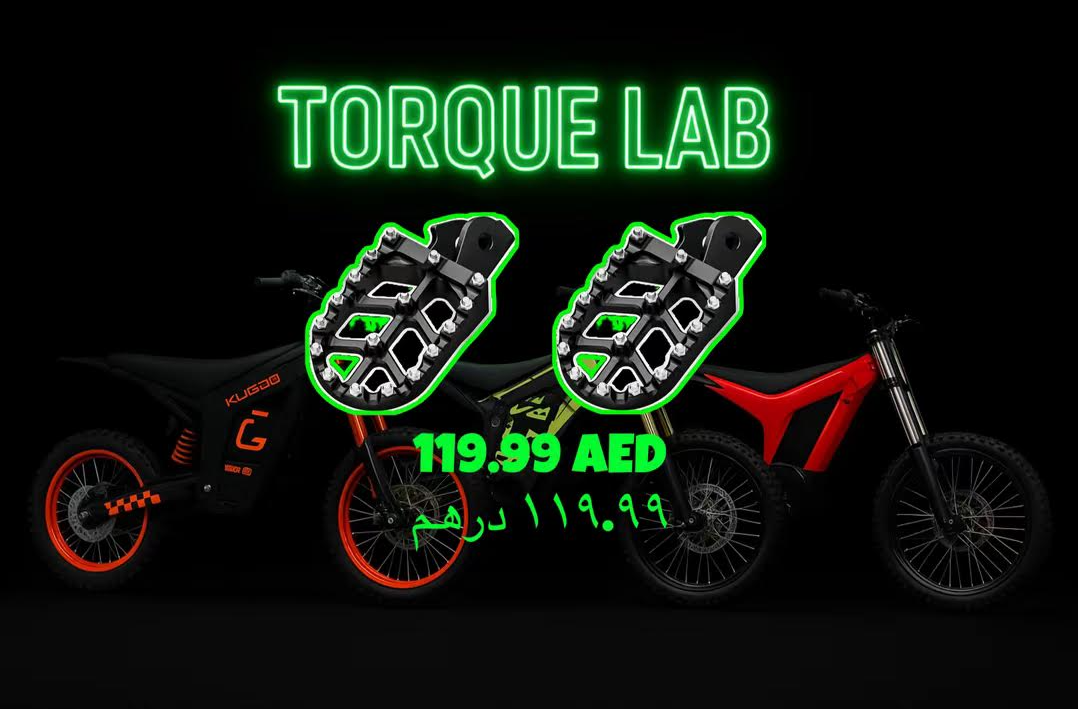 UPGRADED PEGS SURRON KUGOO